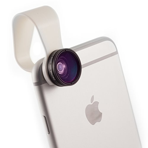 PocketLens 2-in-1 Macro & Wideangle iPhone Camera Lens