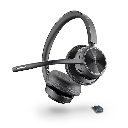 Poly Voyager 4320 UC Wireless Headset - Stereo Headphones