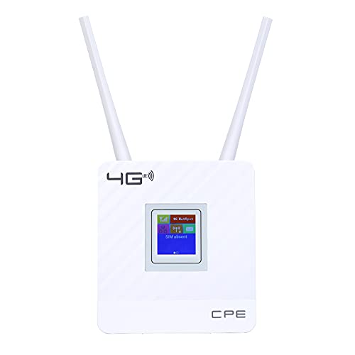 Portable 4G WiFi Router with Unlocked LTE CPE and Antenna