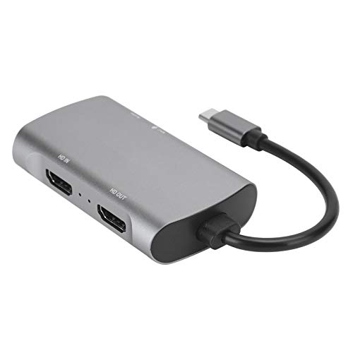Portable 4K HDMI to TYPEC Capture Card - High Definition Video Broadcasting and Recording