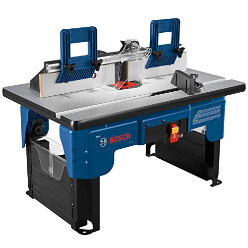 Portable Jobsite Router Table with Vacuum Hose Port