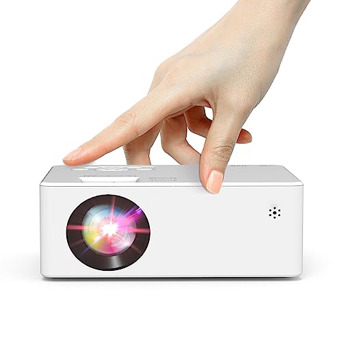 Portable Mini Projector with Tripod - HD 1080P Supported