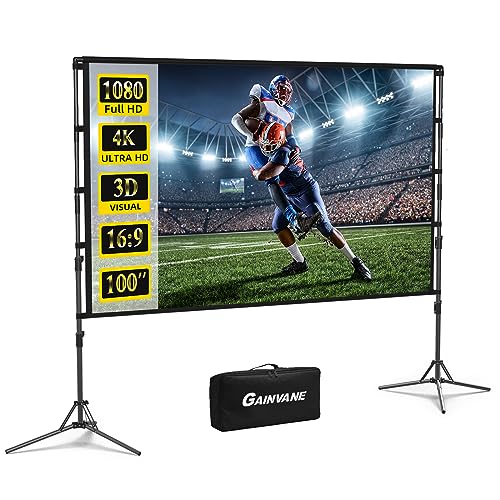 Portable Movie Screen for Home Theater