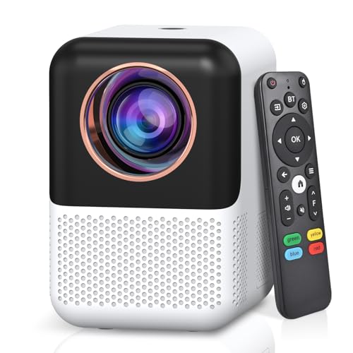 Portable Smart TV Projector with Electric Focus