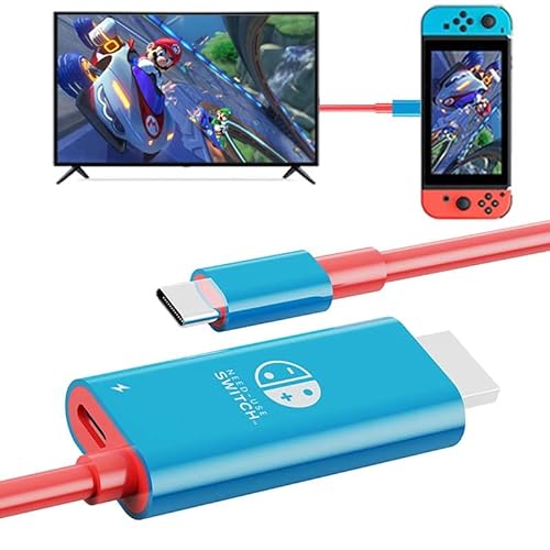 Portable Switch Dock USB Type C to HDMI Cable