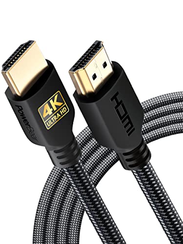PowerBear 4K HDMI Cable 10 ft | High Speed Hdmi Cables