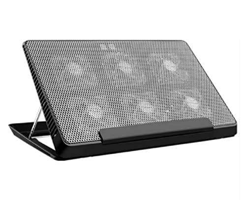 Powerful Laptop Cooling Pad with 6 Fans for 12-17 Inch Laptops