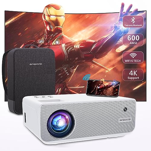 Powerful WiFi-Enabled Projector with Stunning Visuals and Audio