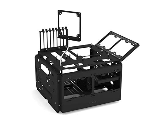 Praxis WetbenchSX Open Air Computer Test Bench Pro - Flat Edition - Black - Black