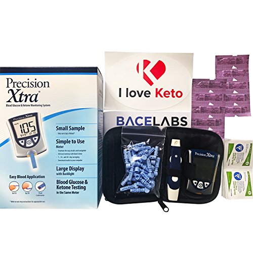 Precision Xtra Blood Glucose and Ketone Monitoring Meter Kit