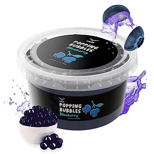 Premium Blueberry Popping Boba Pearls