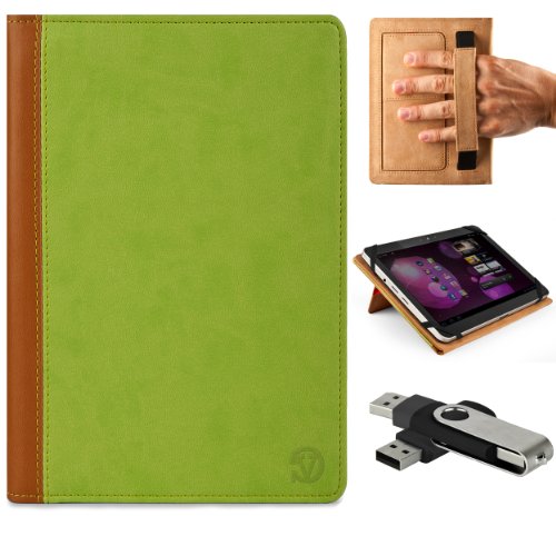 Premium PU Leather Cover Portfolio Case for iPad Air 2