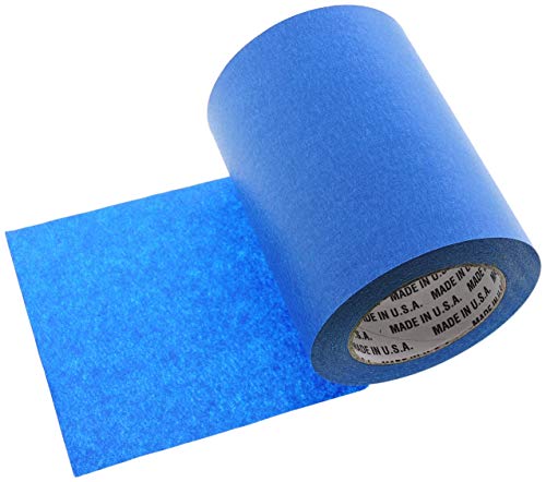  Wide Blue Painters Tape, 9 Inch X 60 Yds, Made In America,  Blue Masking Tape For Laser Cutting/Engraving & 3D Printing, 21-Day Clean  Removal Wide Masking Tape