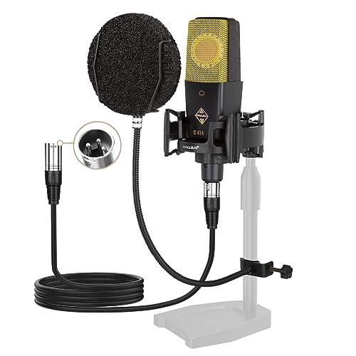 PROAR XLR/USB Dynamic Microphone,PC Computer Microphone for