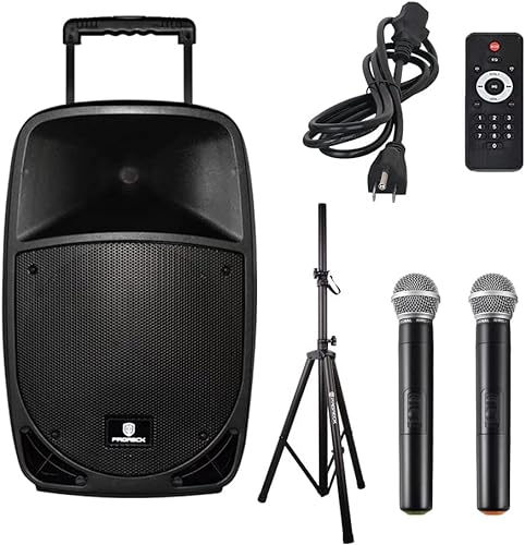 PRORECK Freedom 12 Portable PA Speaker Karaoke System