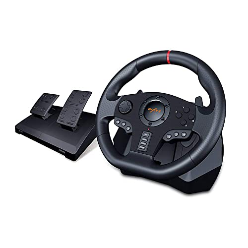 PXN PC Racing Wheel V900 - Gaming Steering Wheel with Pedals