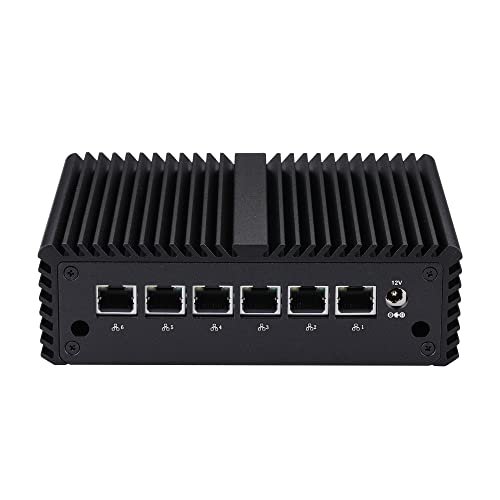 Qotom 6X Intel I225-V 2.5G LAN Pfsense Firewall Mini Router