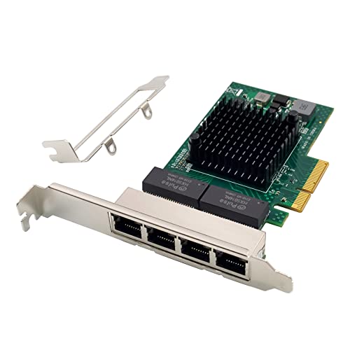 Quad-Port PCIe Gigabit Ethernet Server Adapter