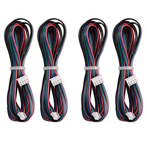 R REIFENG 4pcs Motor Connector Cables for 3D Printer Stepper Motor