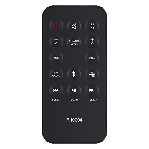 R10004 Replace Remote Control Compatible with Logitech 5.1 Surround Sound Speaker Z607
