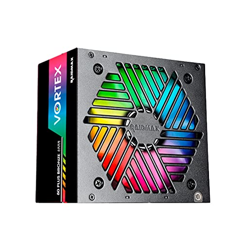 RAIDMAX V Series 500W/700W ATX Power Supply with RGB Lighting