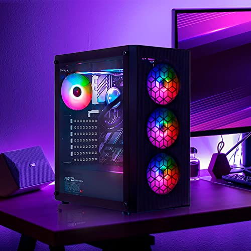 Raidmax X921 Mesh Airflow Gaming PC Case with Fans