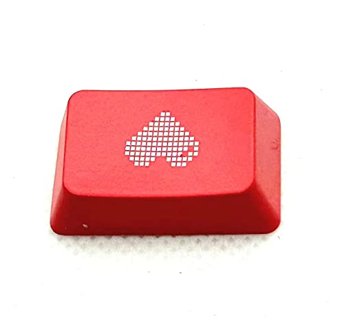 Red Heart CTRL Keycap for Gaming Keyboards