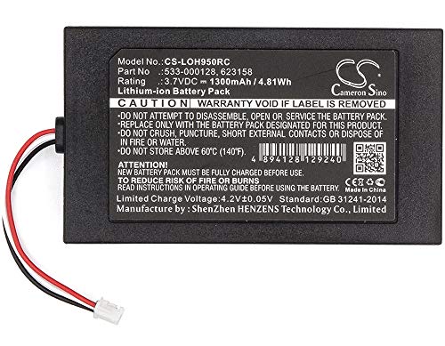 Replacement Battery for Logitech Harmony 950 and Harmony Elite