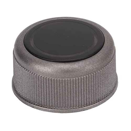 Replacement Car Volume Control Knob - Black Grey Plastic