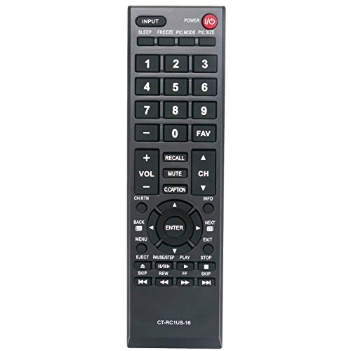 Replacement Remote Control for Toshiba LED TV