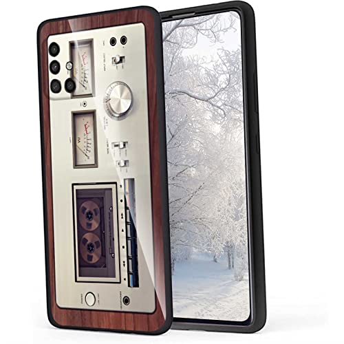 Retro Cassette Tape Case for Samsung Galaxy A71 4G