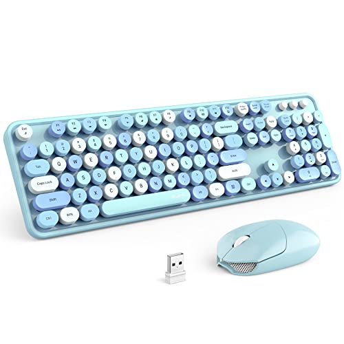 Retro-Chic Keyboard and Mouse Combo