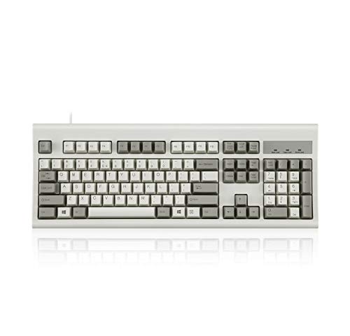 Retro Gray/White USB Keyboard