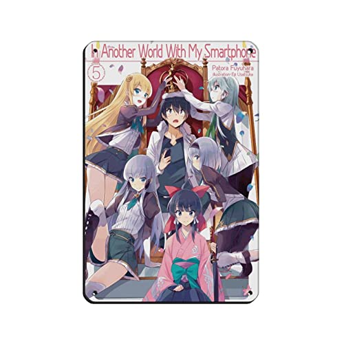 Retro Metal Tin Sign - In Another World With My Smartphone Anime Poster