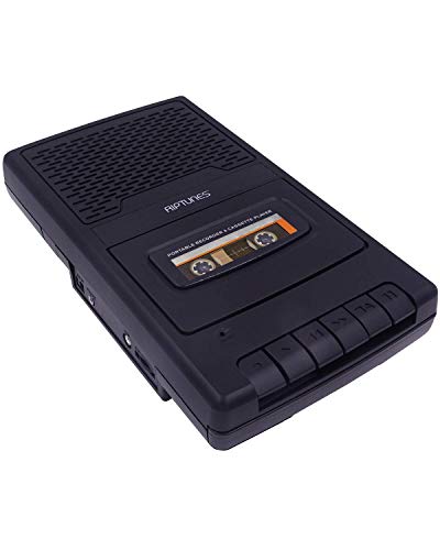 Retro-style Portable Cassette Player Recorder with Built-in Mic and Speaker