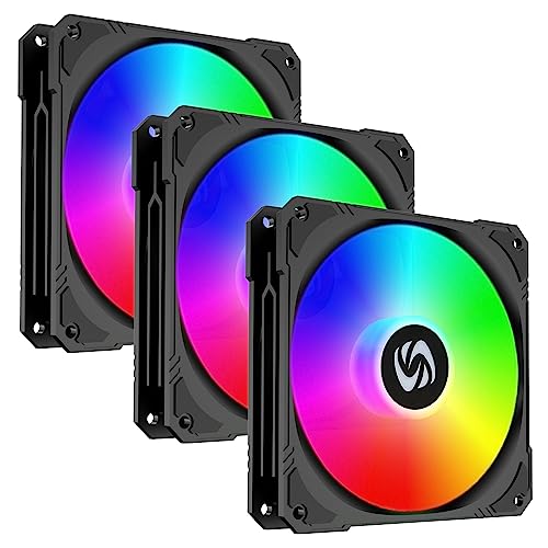 RGB Case Fans with High Airflow and Low Noise