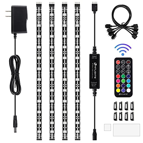 RGB LED Strip Lights Kit with RF Remote