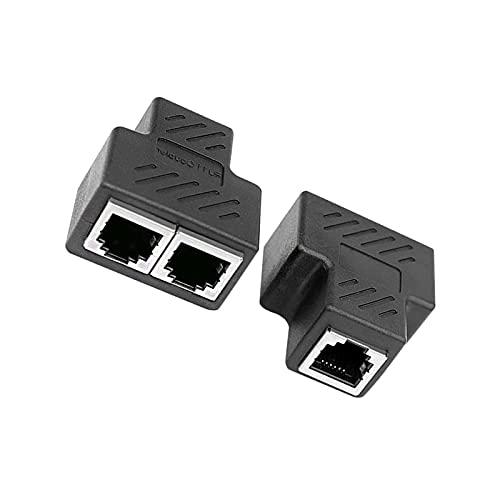 RJ45 Ethernet Splitter 1 to 2 Connector