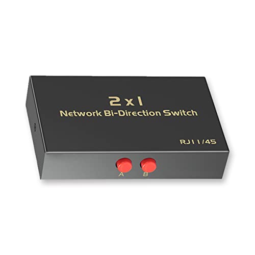 RJ45 Network Switch Selector 2x1/1x2