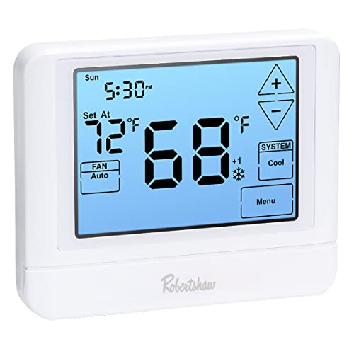 Robertshaw RS9320T Pro Series 7-Day Programmable Touchscreen Thermostat