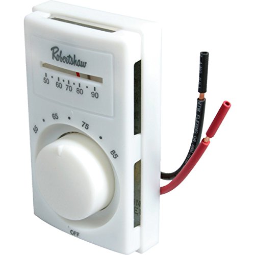 Robertshaw SPST Line Voltage Electric Heat Thermostat 801