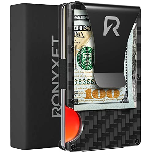 Ronyxet Minimalistic Carbon Fiber Wallet
