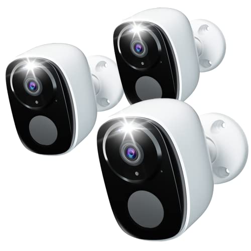 Rraycom Outdoor Wireless Security Camera with AI Motion Detection