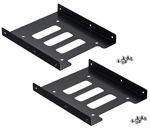 Ruaeoda SSD Mounting Bracket 2.5 to 3.5 Adapter 2 Pack