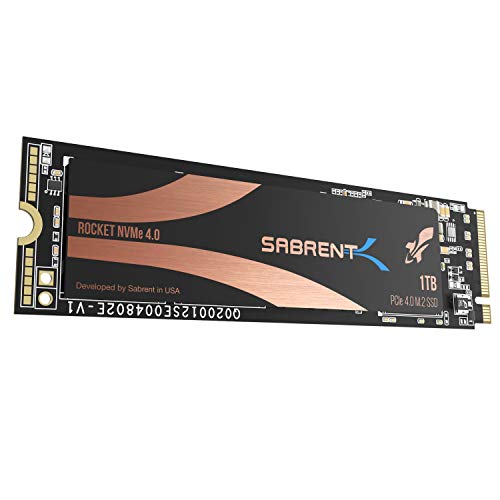 SABRENT 1TB Rocket Nvme PCIe 4.0 M.2 2280 Internal SSD