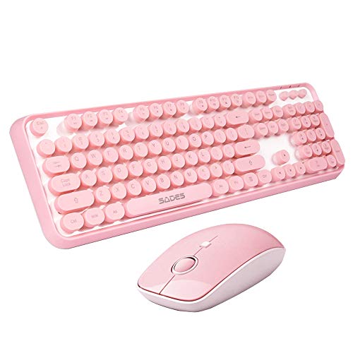 SADES V2020 Pink Wireless Keyboard