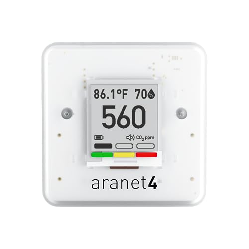 SAF Aranet4 Home: Wireless Indoor Air Quality Monitor