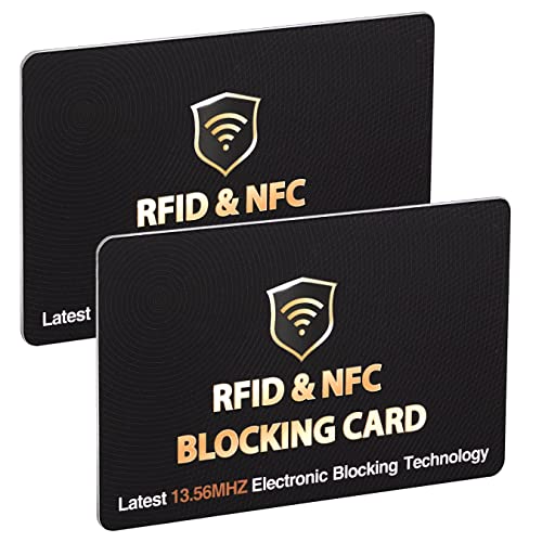 SAITECH IT RFID Blocking Card - Protect Your Wallet from e-Pickpocketing