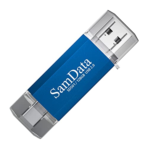 SamData 128GB USB C + USB Flash Drives - Convenient and Versatile