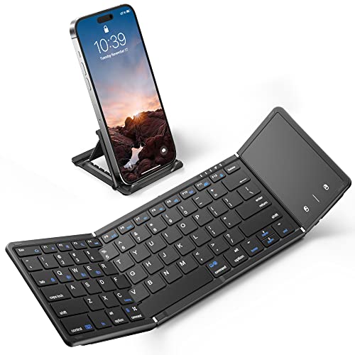 Samsers Foldable Bluetooth Keyboard with Touchpad